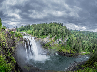 Fototapeta premium Snoqualmie Falls WA