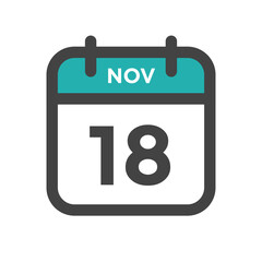 November 18 Calendar Day or Calender Date for Deadline - Appointment