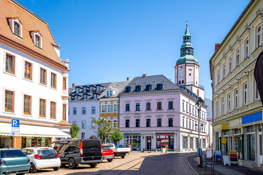 Altstadt, Doebeln, Sachsen, Deutschland 