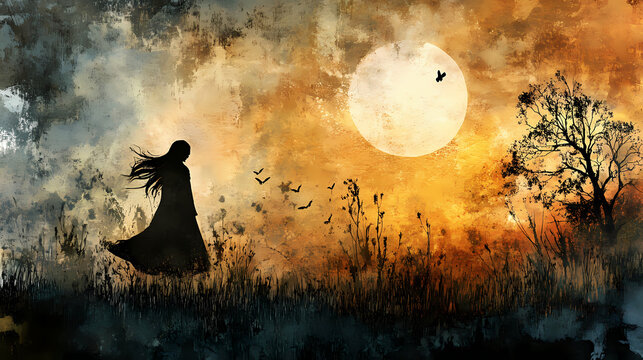 Joli petit fantome. Phantasm. Illustration