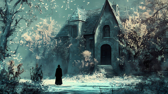 Joli petit fantome. Phantasm. Illustration