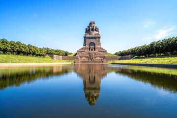 Völkerschlachtdenkmal, Leipzig, Sachsen, Deutschland 