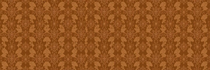 Abstract pattern of chocolate brown texture background card template, artistic, illustration