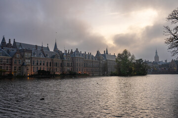 Fototapeta premium November 5, 2024. The Hague, The Netherlands. Dutch Gouverment building.