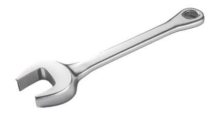 Wrench on a transparent background. isolated background.
