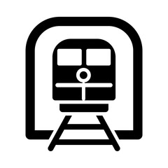 Fototapeta premium Train icon template