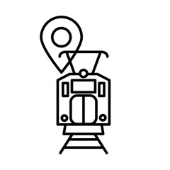 Train icon template