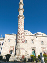 Obraz premium Uc Serefeli (Burmalı or Three Balconies) mosque Mosque in Edirne, Turkey