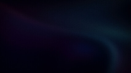 Dark abstract gradient blending deep blue, purple, and green hues with a smooth, blurred wave effect and a subtle grainy texture, creating a moody backdrop