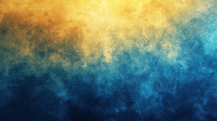 Obraz premium Blue and yellow gradient background with soft, faded edges, ideal for upbeat visuals.