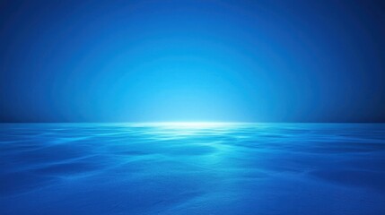 Fototapeta premium Bright blue background with smooth shading, designed for presentation clarity.