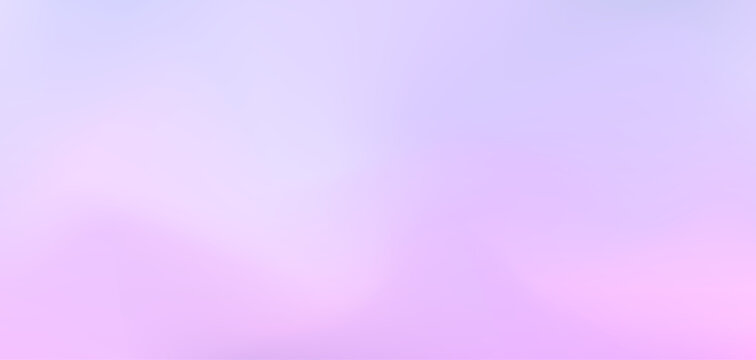 Tender light pastel colors fluid purple and pink mesh gradient background. Abstract lilac and violet colors liquid digital watercolor for aesthetic business design, dusk sky banner