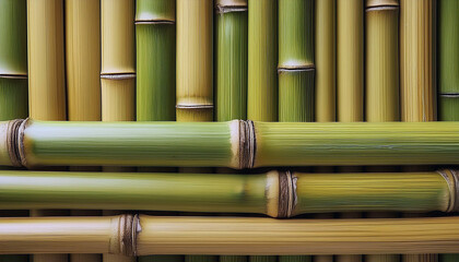 Bamboo growth and texture exploration nature scene close-up image natural environment vertical view plant life concept for sustainable living