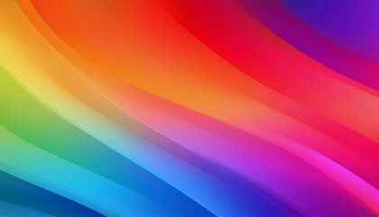 Vibrant colorful waves creating dynamic visual impact abstract background digital art bright environment close-up view color theory and aesthetics