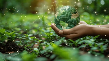 Sustainable Green Technology for Environment and Energy Conservation on Natural Background