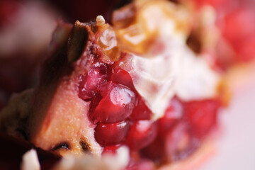 Pomegranate seeds are safe to eat and are a good source of many vitamins and nutrients