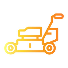 lawnmower Line Gradient Icon
