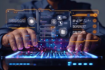 UX UI Prototype Design Software Development for Mobile Apps with Graphic Designer Using Keyboard to Create and Test Applications Supporting User Requirements