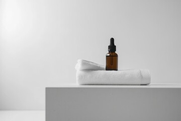 Skincare Display and Towel