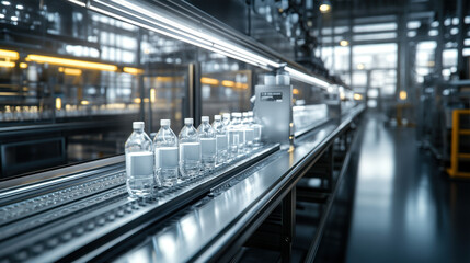 drinking water bottling conveyor