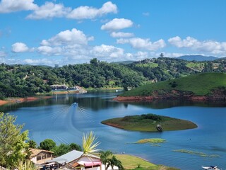Obraz premium ferias no Lago
