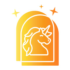 unicorn Gradient icon