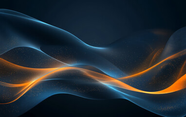 Abstract future technology business context