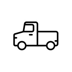 Truck icon symbol vector image illustration
