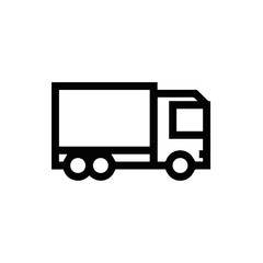 Truck icon symbol vector image illustration
