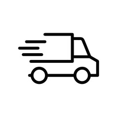 Truck icon symbol vector image illustration
