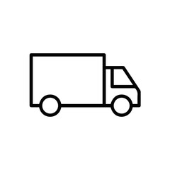 Truck icon symbol vector image illustration
