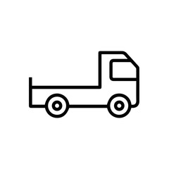 Truck icon symbol vector image illustration
