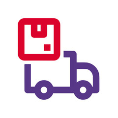 Truck icon symbol vector illustration
