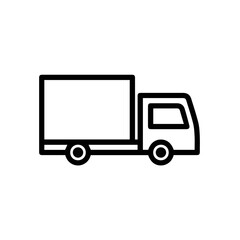 Truck icon symbol vector illustration

