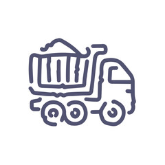 Truck icon symbol vector illustration
