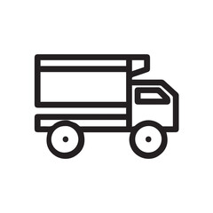 Truck icon symbol vector illustration
