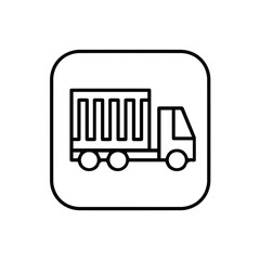Truck icon symbol vector illustration
