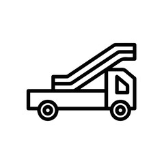 Truck icon symbol vector illustration
