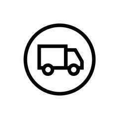 Truck icon symbol vector illustration
