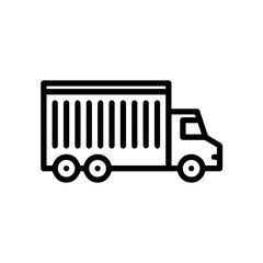 Truck icon symbol vector illustration
