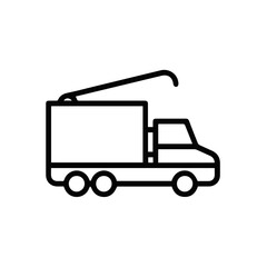 Truck icon symbol vector illustration
