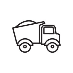 Truck icon symbol vector illustration
