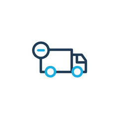 Truck icon symbol vector illustration

