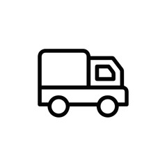 Truck icon symbol vector illustration
