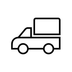 Truck icon symbol vector illustration
