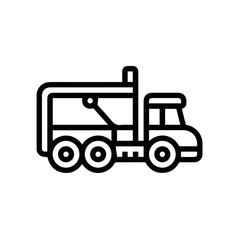 Truck icon symbol vector illustration
