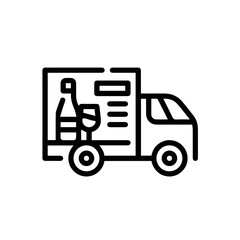 Truck icon symbol vector illustration
