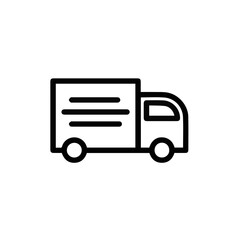 Truck icon symbol vector illustration
