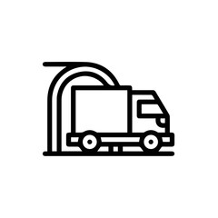 Truck icon symbol vector illustration
