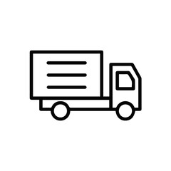 Truck icon symbol vector illustration
